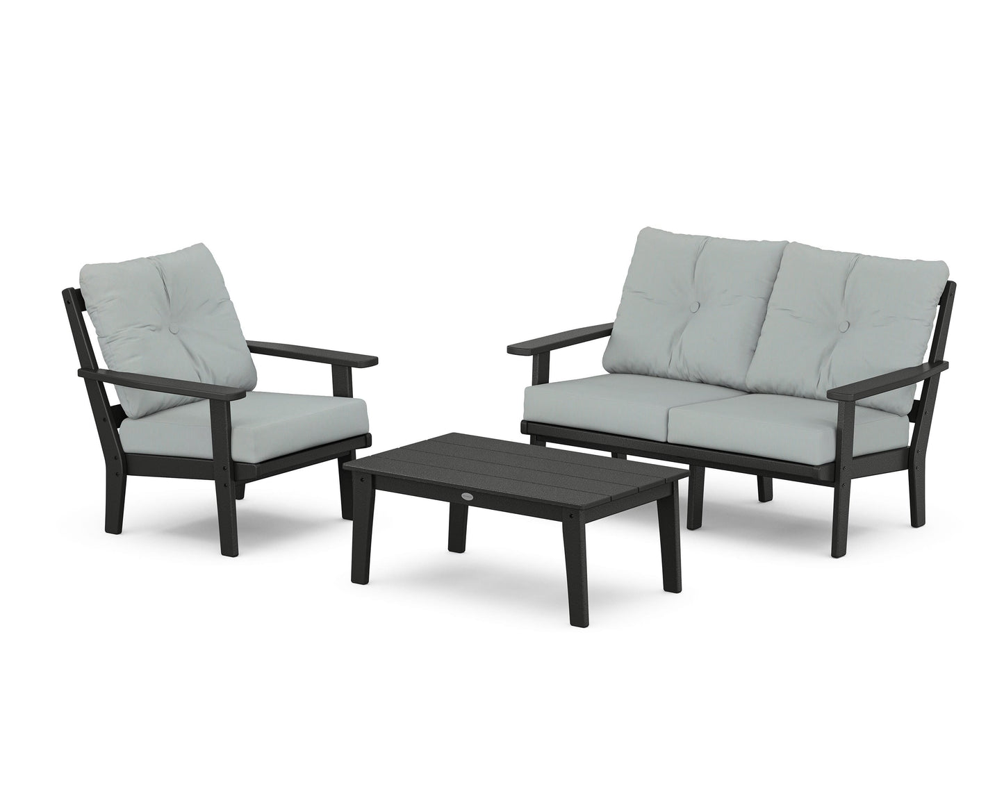 Prairie 3-Piece Deep Seating Set with Loveseat