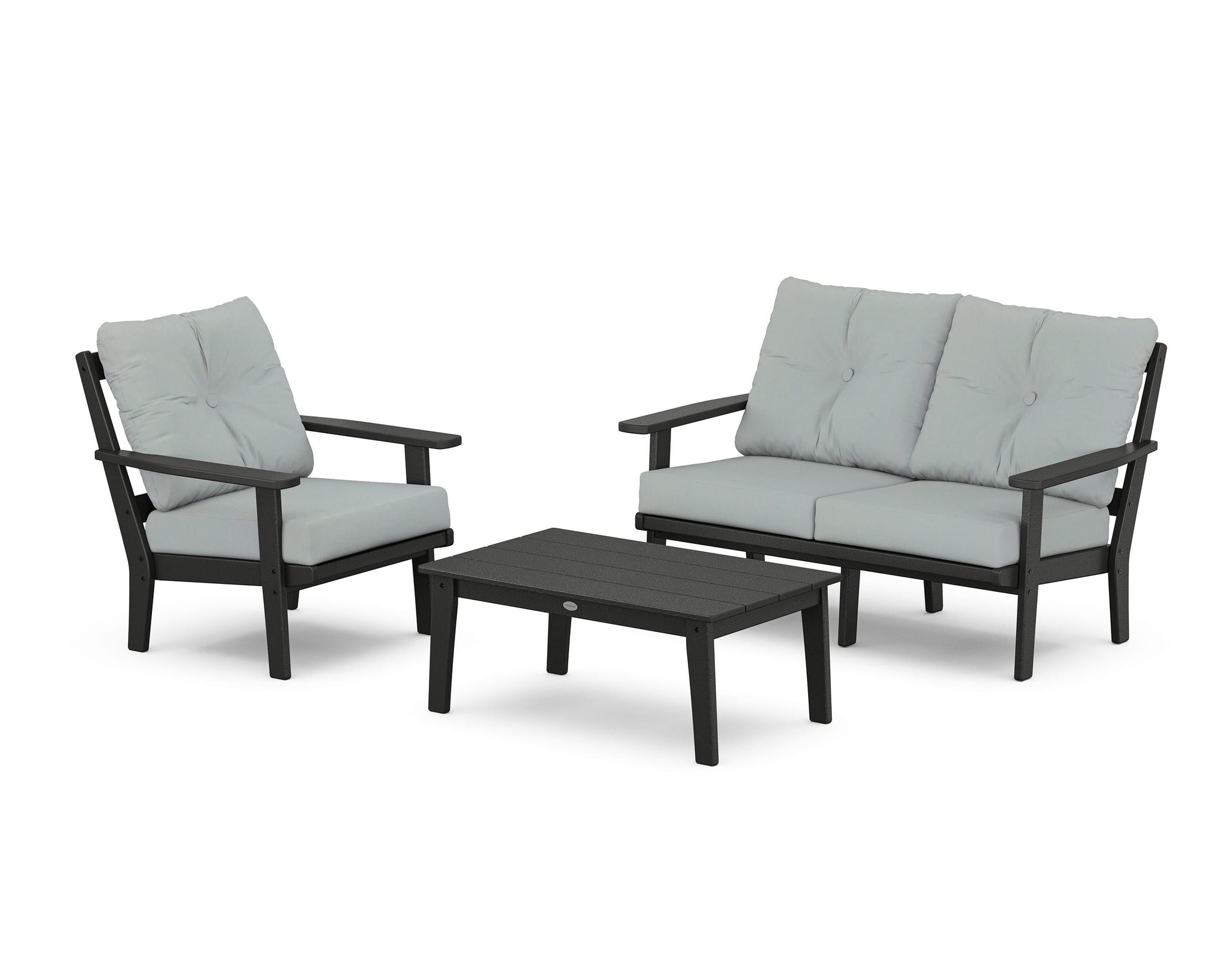 Prairie 3-Piece Deep Seating Set with Loveseat
