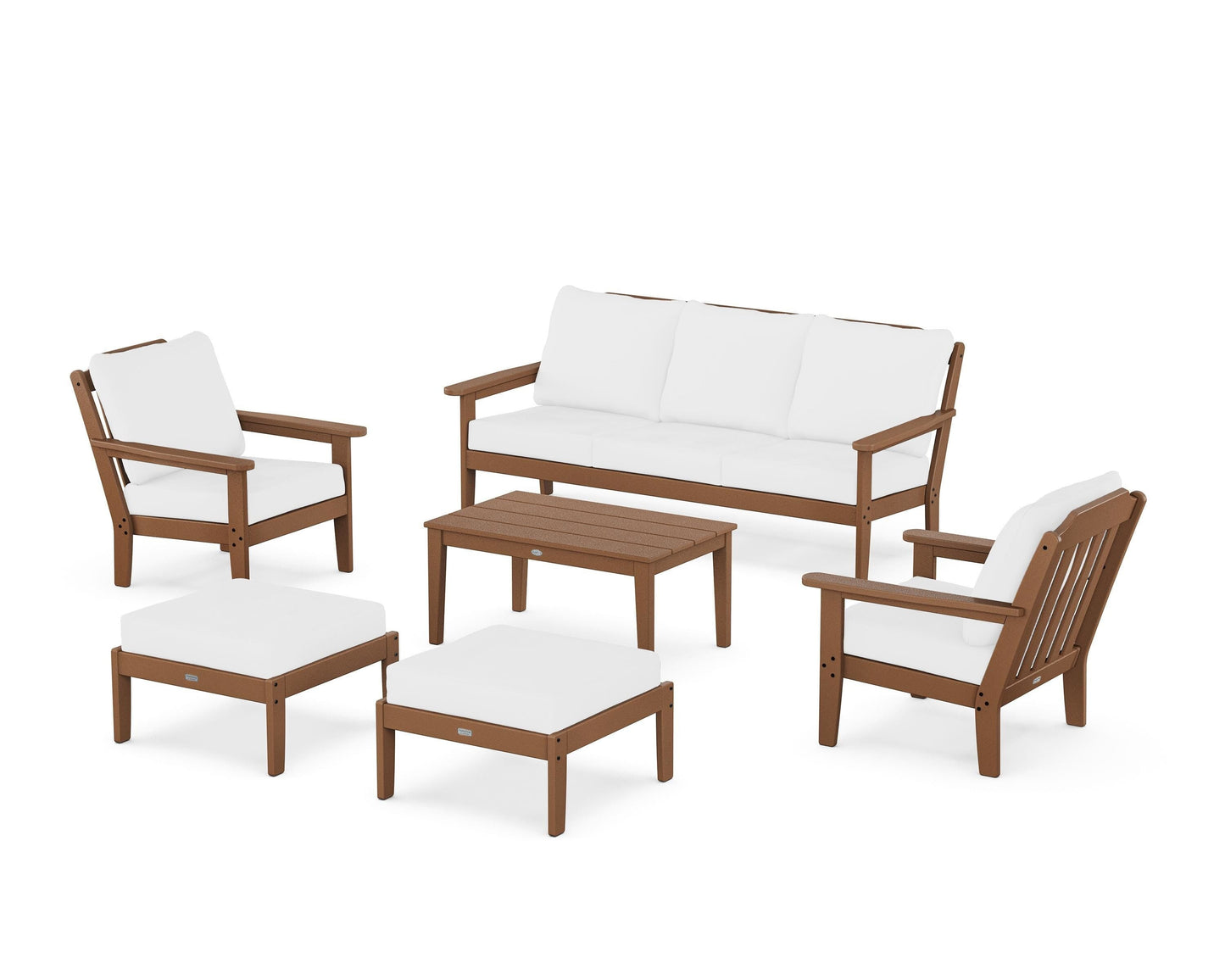 Cottage 6-Piece Lounge Sofa Set