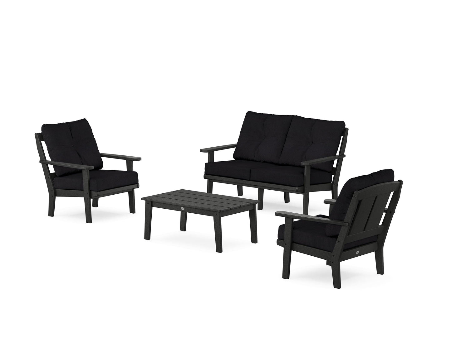 Mission 4-Piece Deep Seating Set with Loveseat