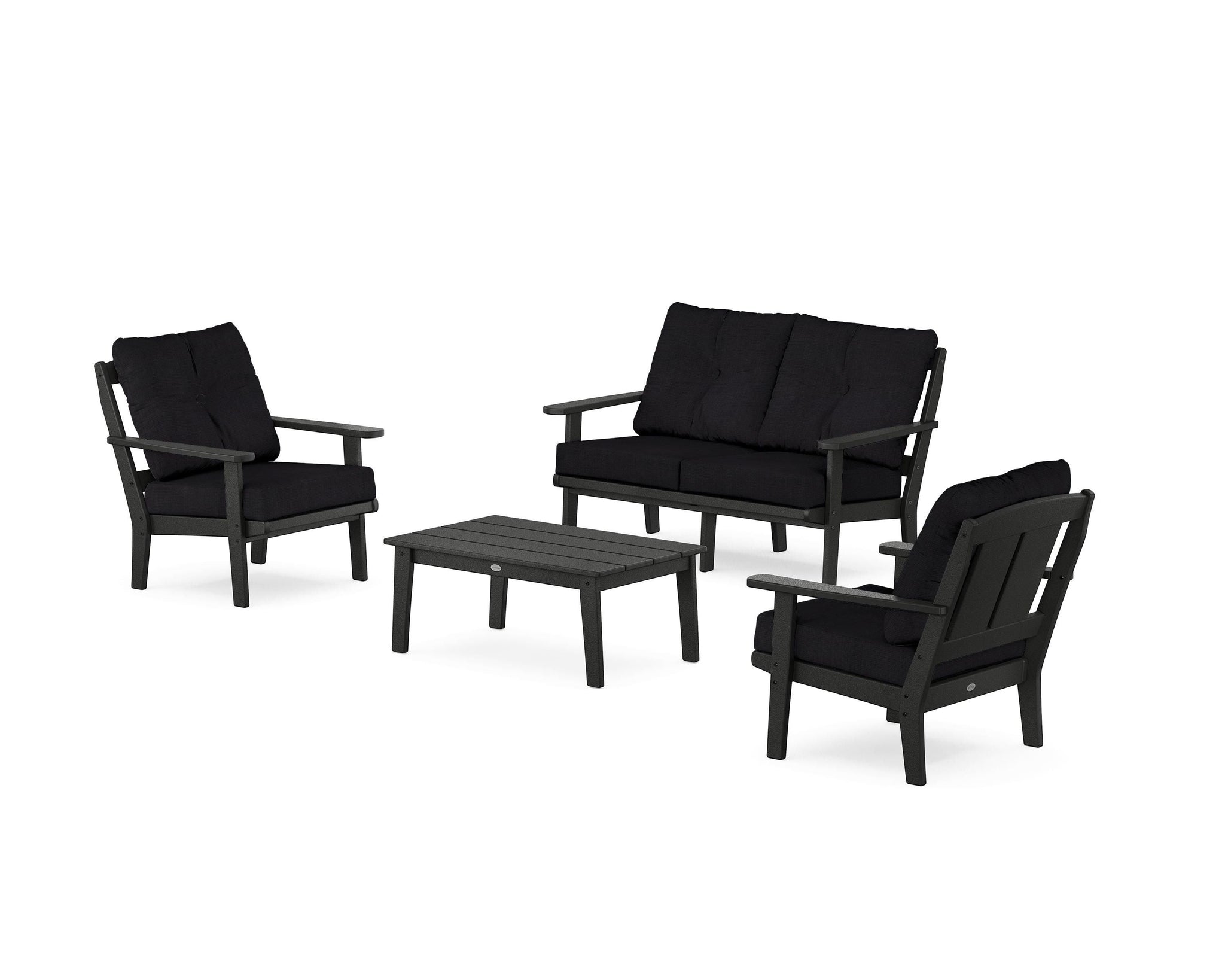 Mission 4-Piece Deep Seating Set with Loveseat