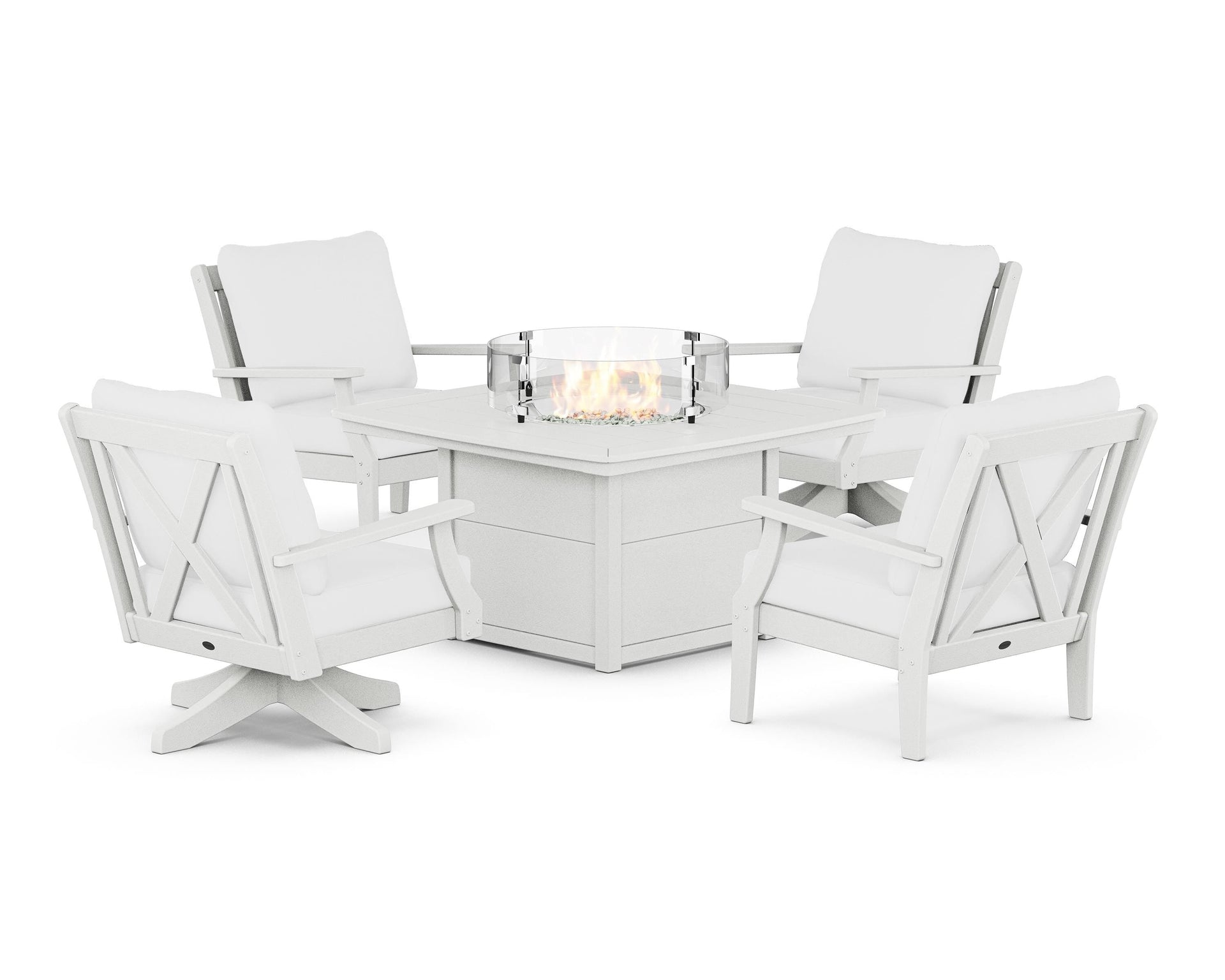 Braxton 5-Piece Deep Seating Set with Fire Table