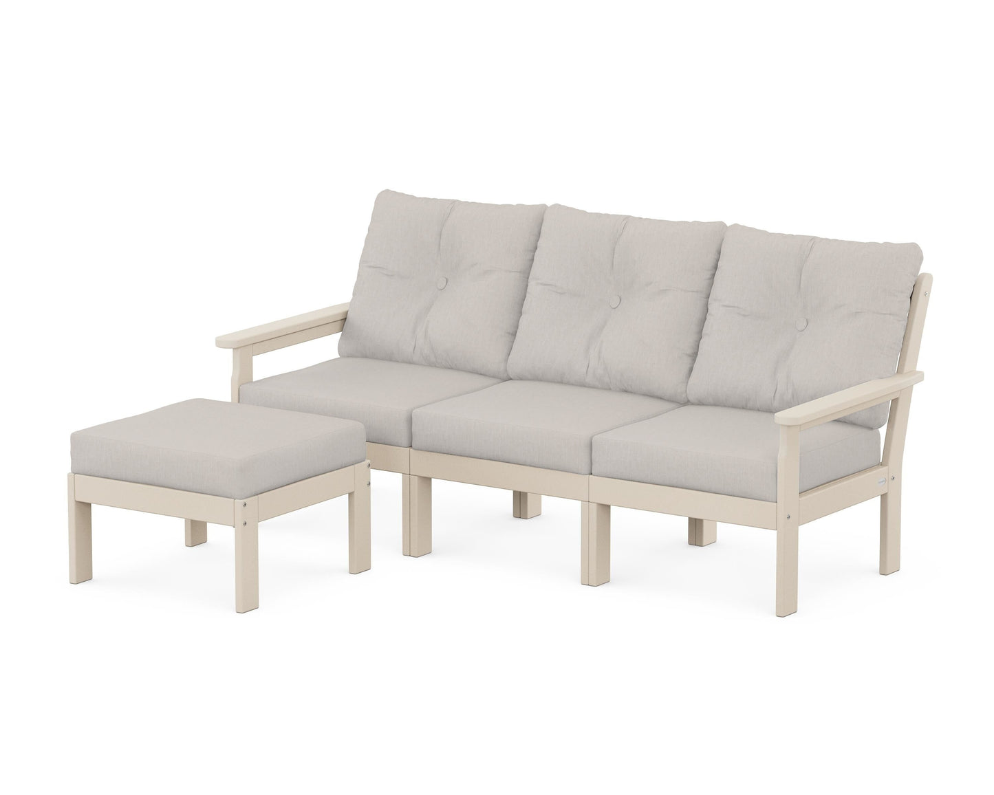 Vineyard 4-Piece Sectional with Ottoman