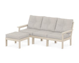 Vineyard 4-Piece Sectional with Ottoman