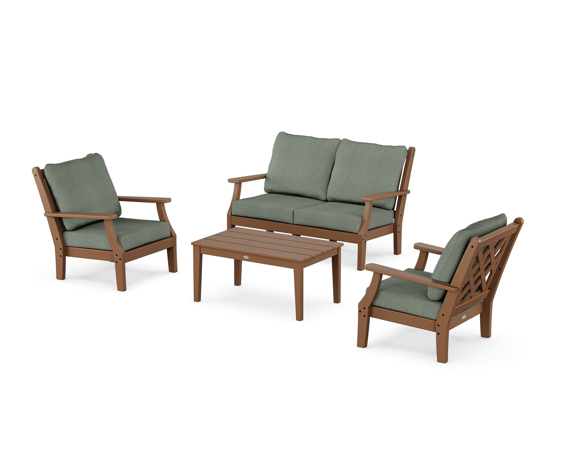 Wovendale 4-Piece Deep Seating Set with Loveseat