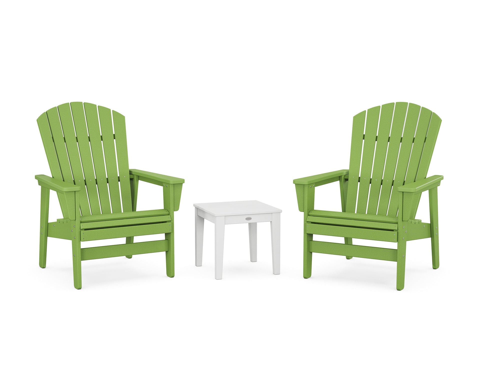 3-Piece Nautical Grand Upright Adirondack Set