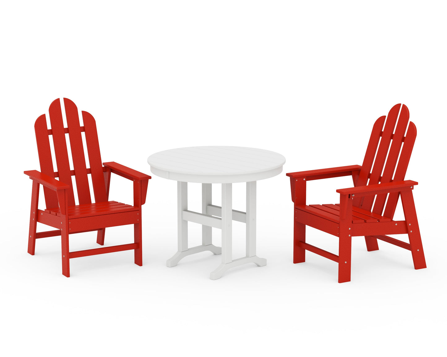 Long Island 3-Piece Round Dining Set