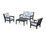 Chippendale 4-Piece Deep Seating Set with Loveseat