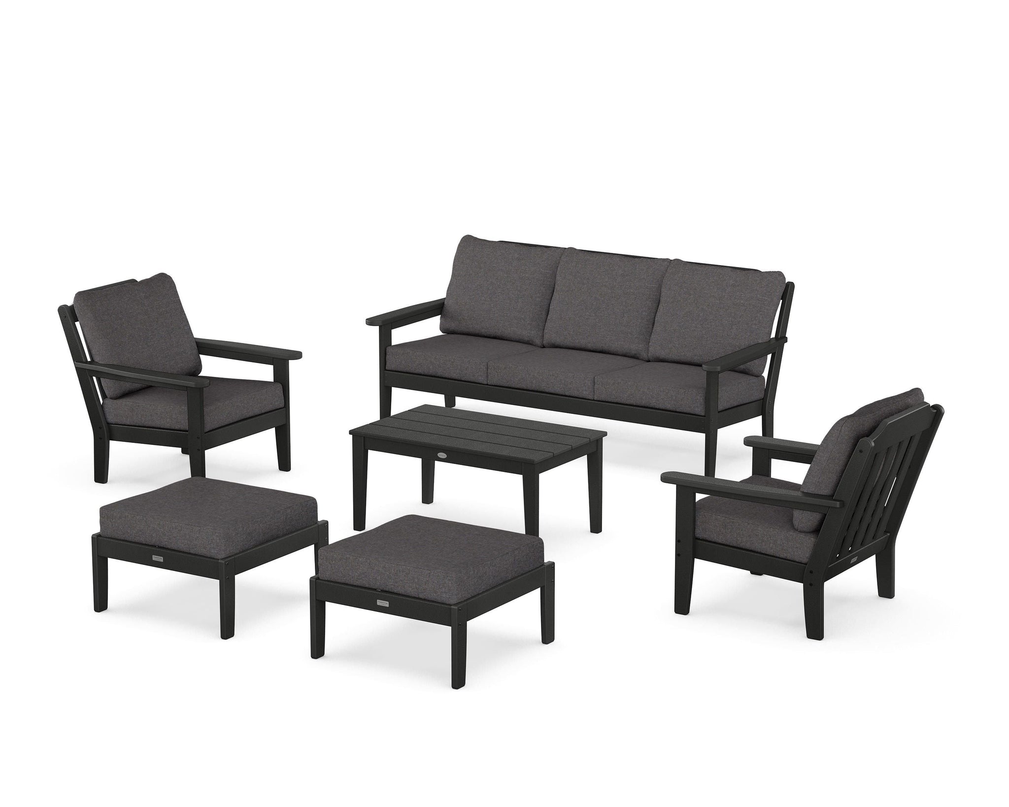 Cottage 6-Piece Lounge Sofa Set