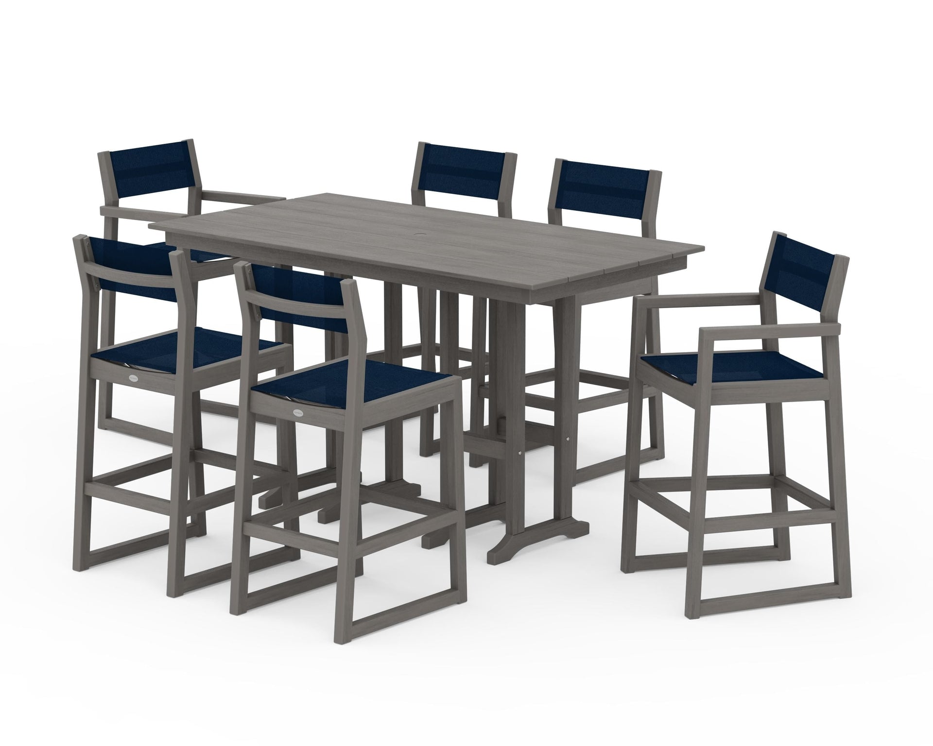 EDGE Sling 7-Piece Farmhouse Bar Set
