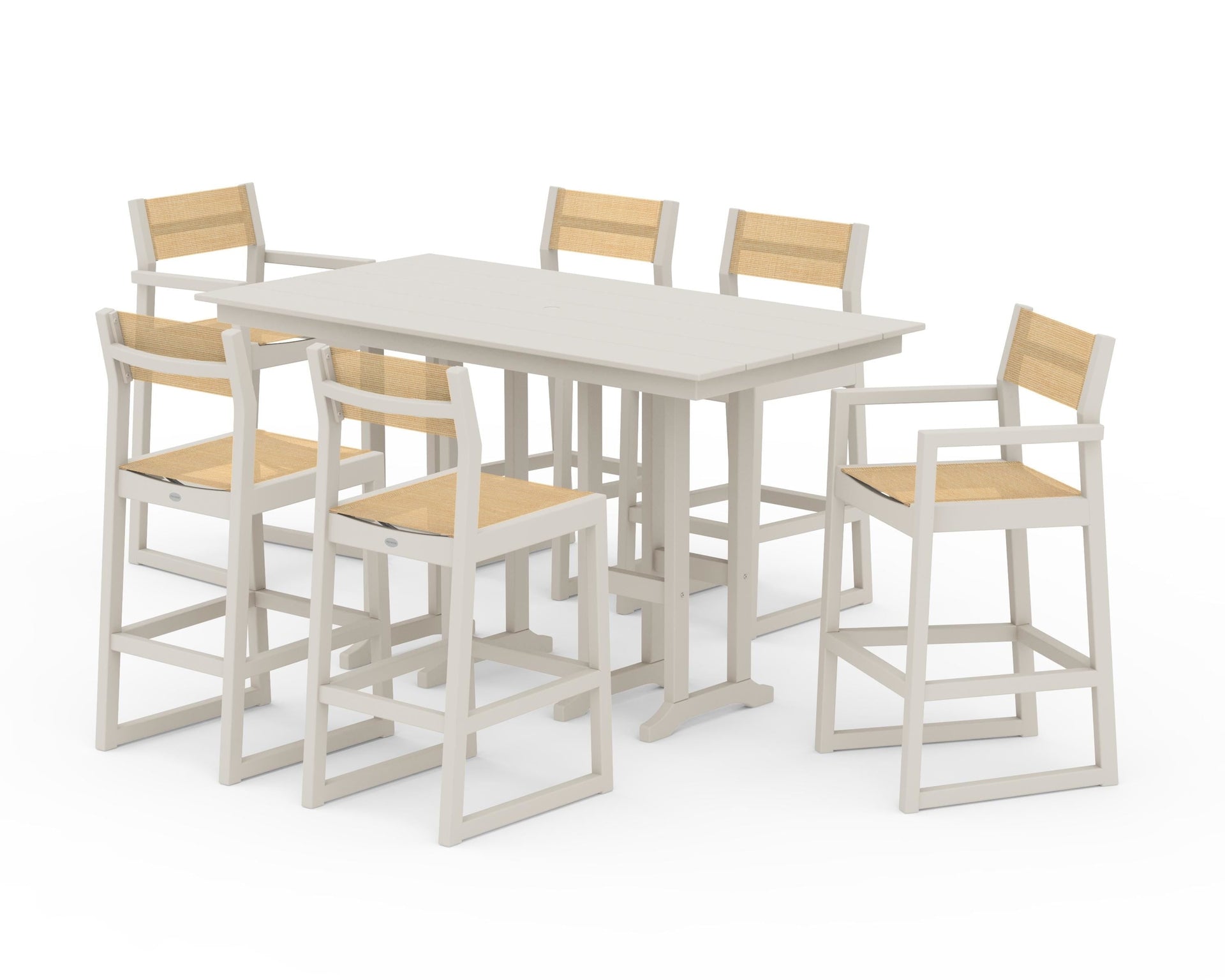 EDGE Sling 7-Piece Farmhouse Bar Set