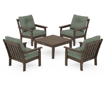 Vineyard 5-Piece Deep Seating Conversation Set