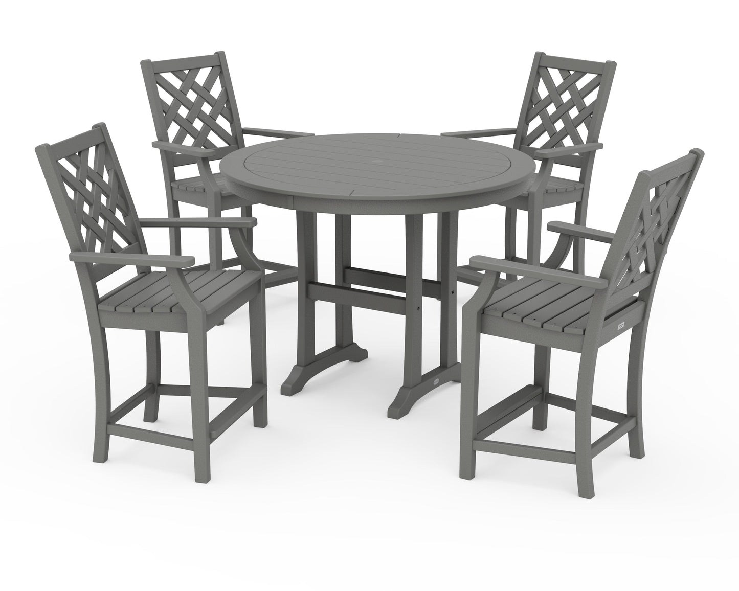 Wovendale 5-Piece Round Counter Set