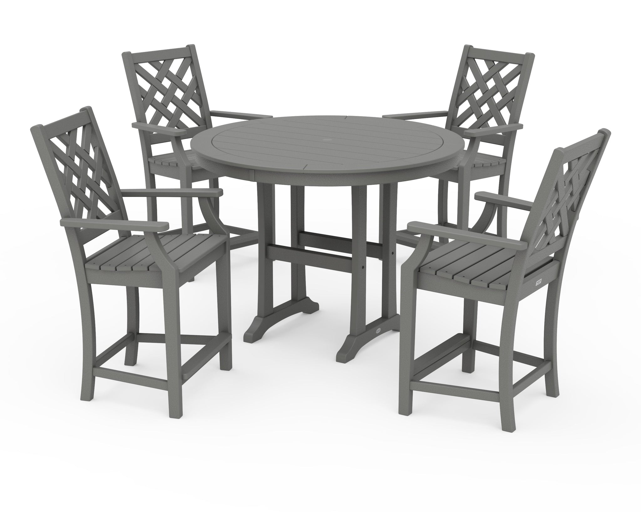Wovendale 5-Piece Round Counter Set