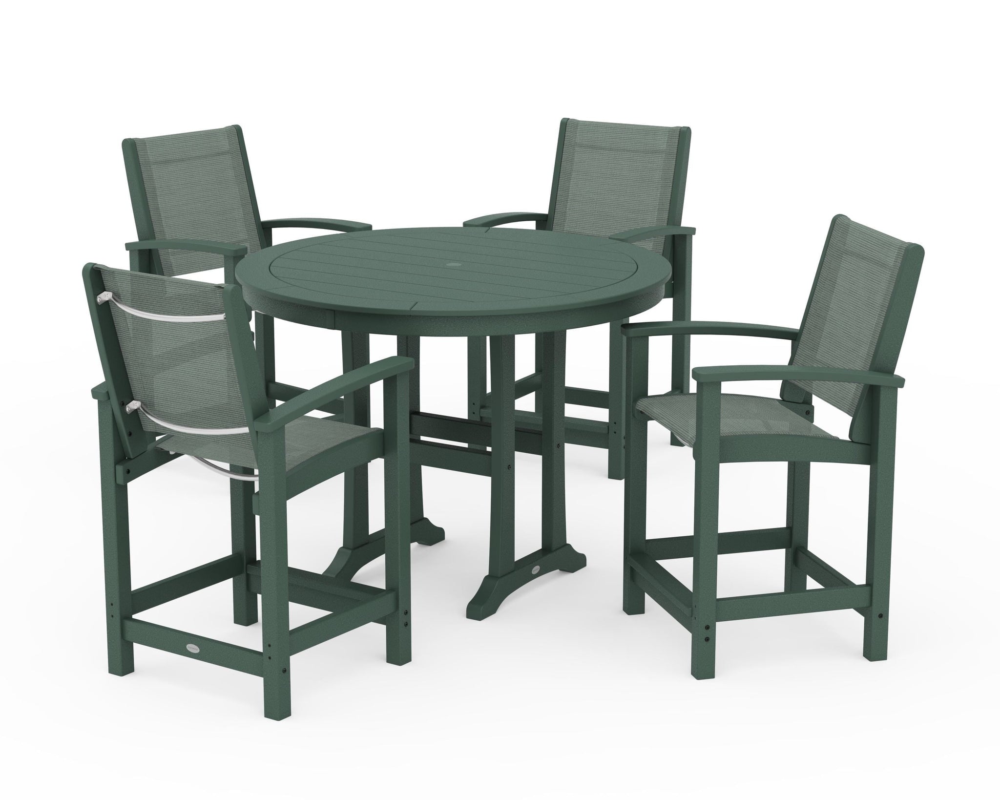 Coastal 5-Piece Counter Set