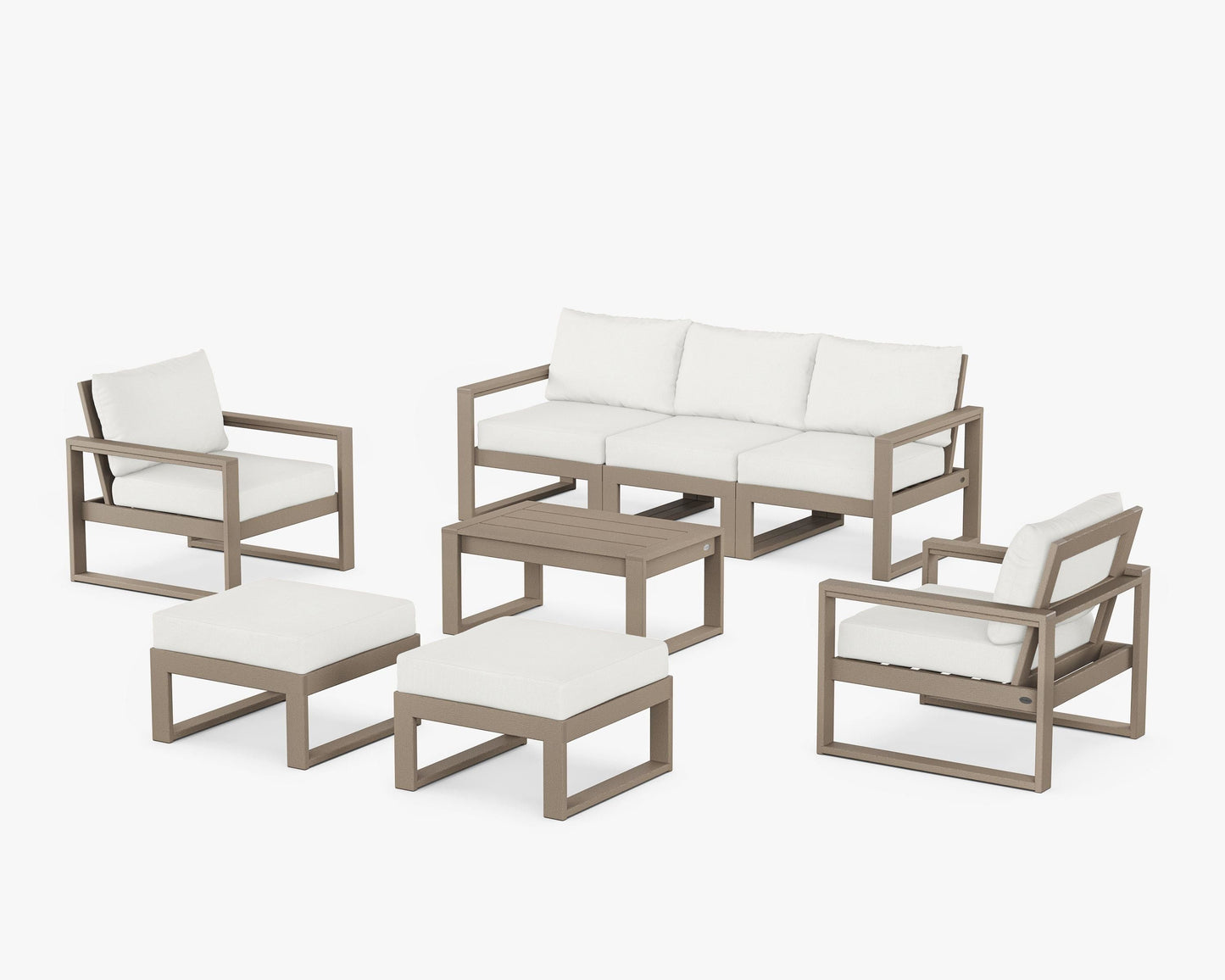 EDGE Sectional 8-Piece Lounge Sofa Set