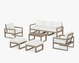 EDGE Sectional 8-Piece Lounge Sofa Set