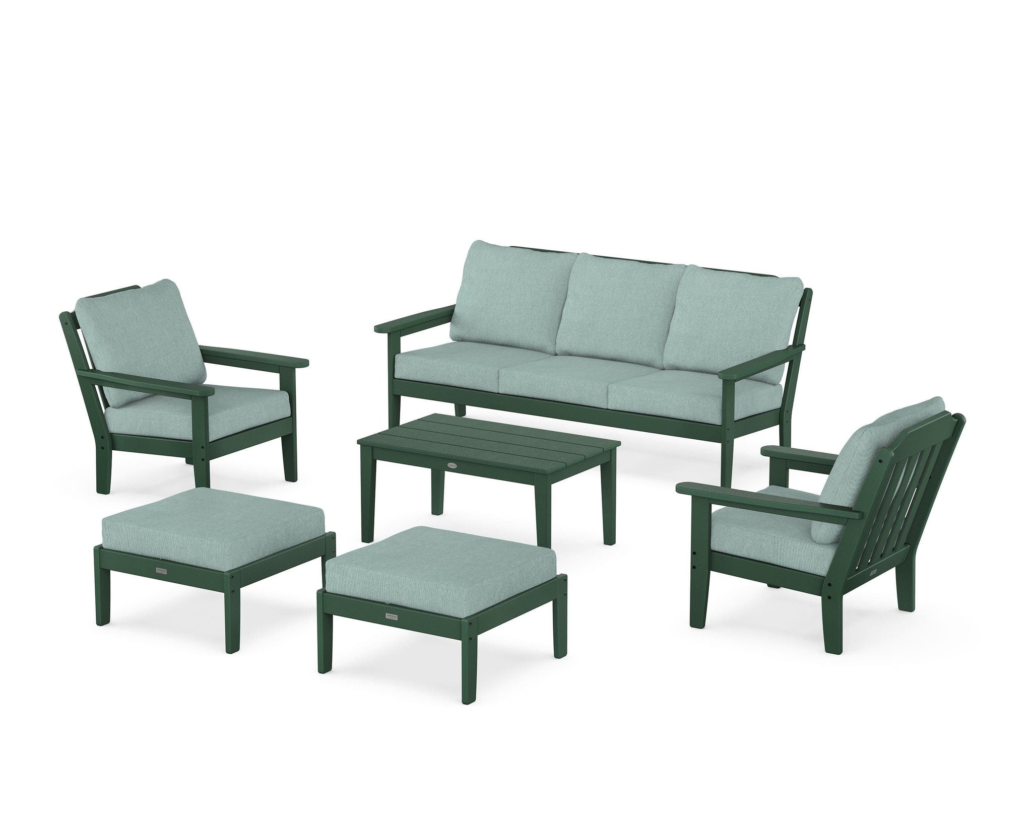 Cottage 6-Piece Lounge Sofa Set