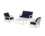 Chippendale 4-Piece Deep Seating Set with Loveseat