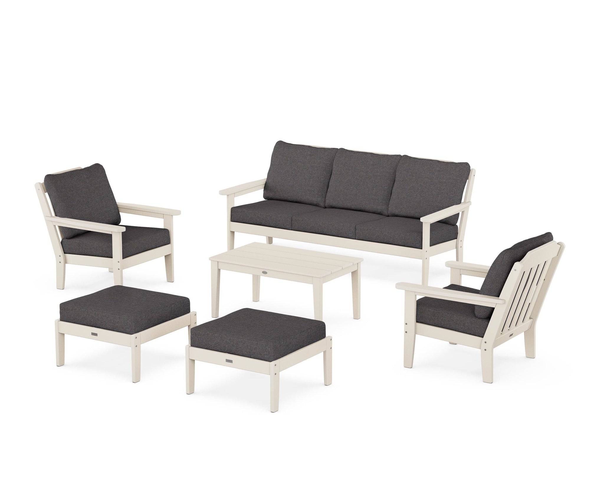 Cottage 6-Piece Lounge Sofa Set