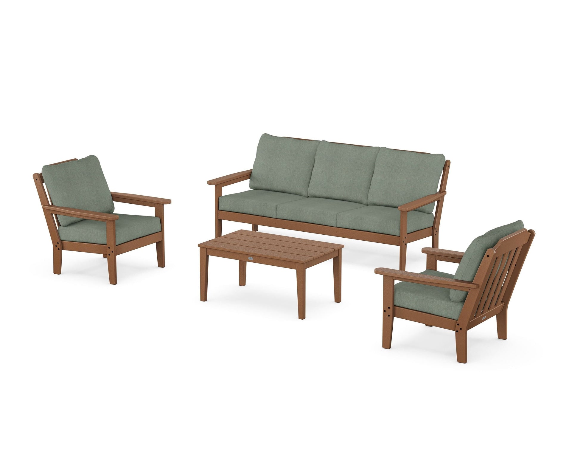 Cottage 4-Piece Deep Seating Set with Sofa