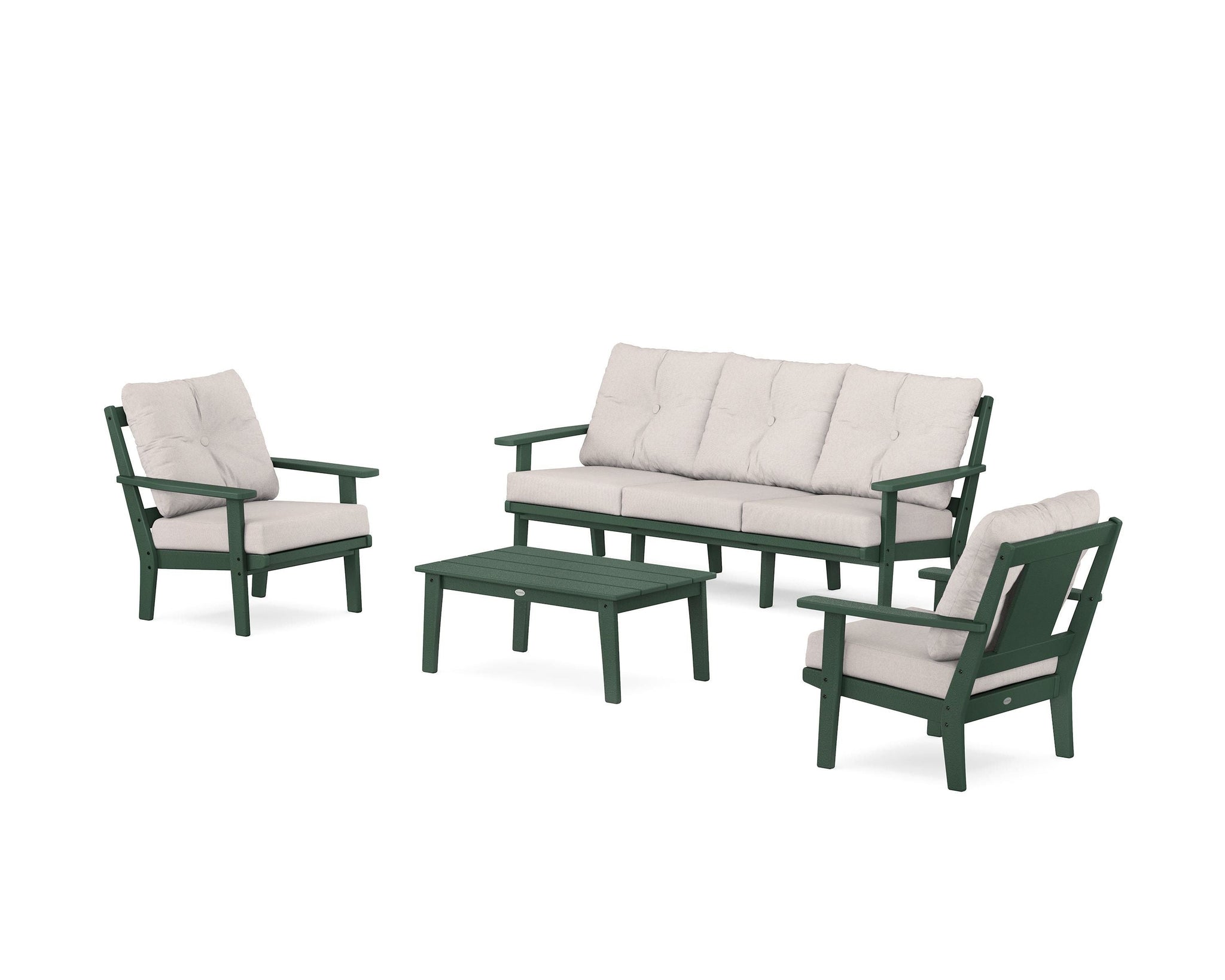 Prairie 4-Piece Deep Seating Set with Sofa