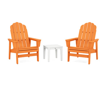 3-Piece Vineyard Grand Upright Adirondack Set