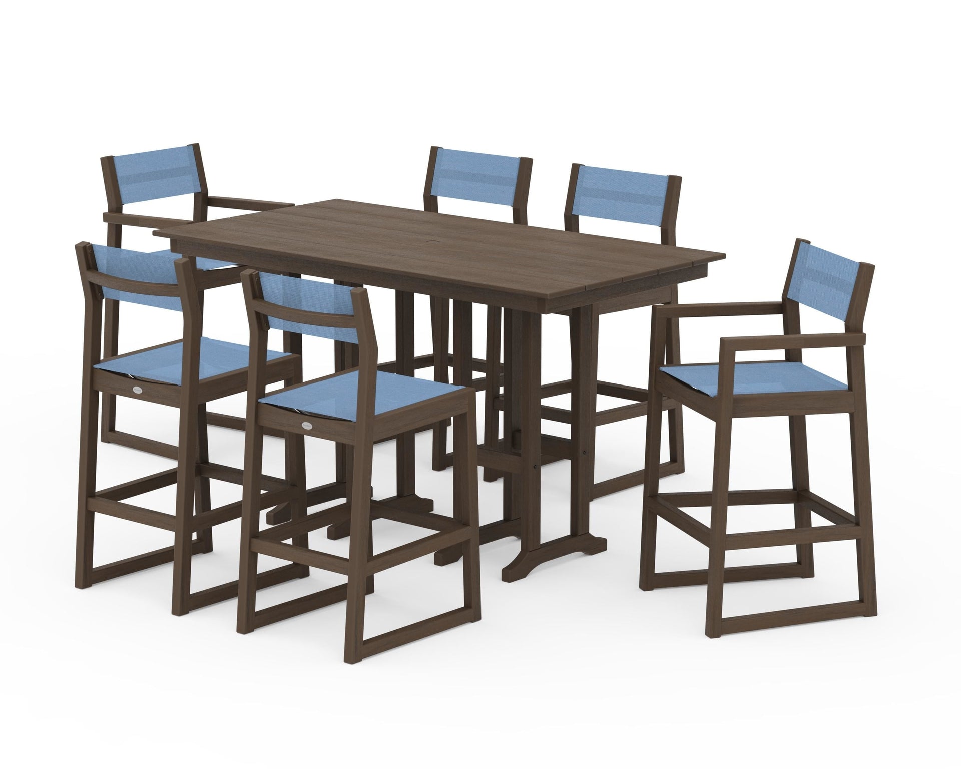 EDGE Sling 7-Piece Farmhouse Bar Set