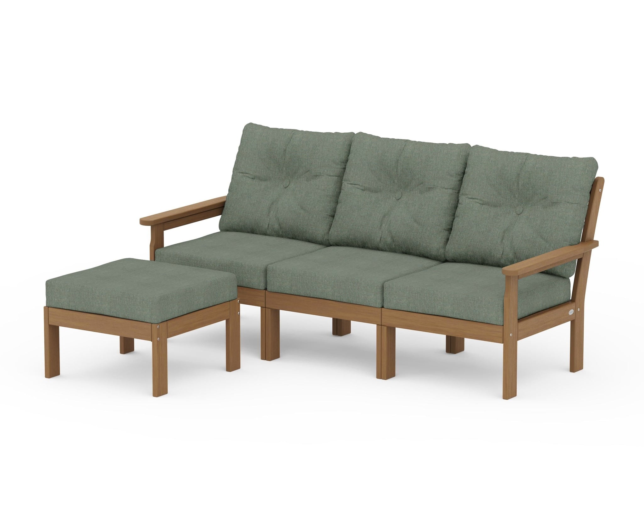 Vineyard 4-Piece Sectional with Ottoman