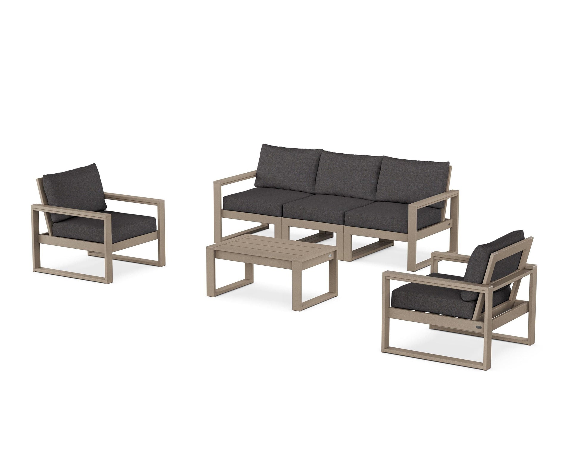 EDGE Sectional 4-Piece Deep Seating Set with Sofa