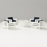 Latitude 5-Piece Lounge Fire Table Set