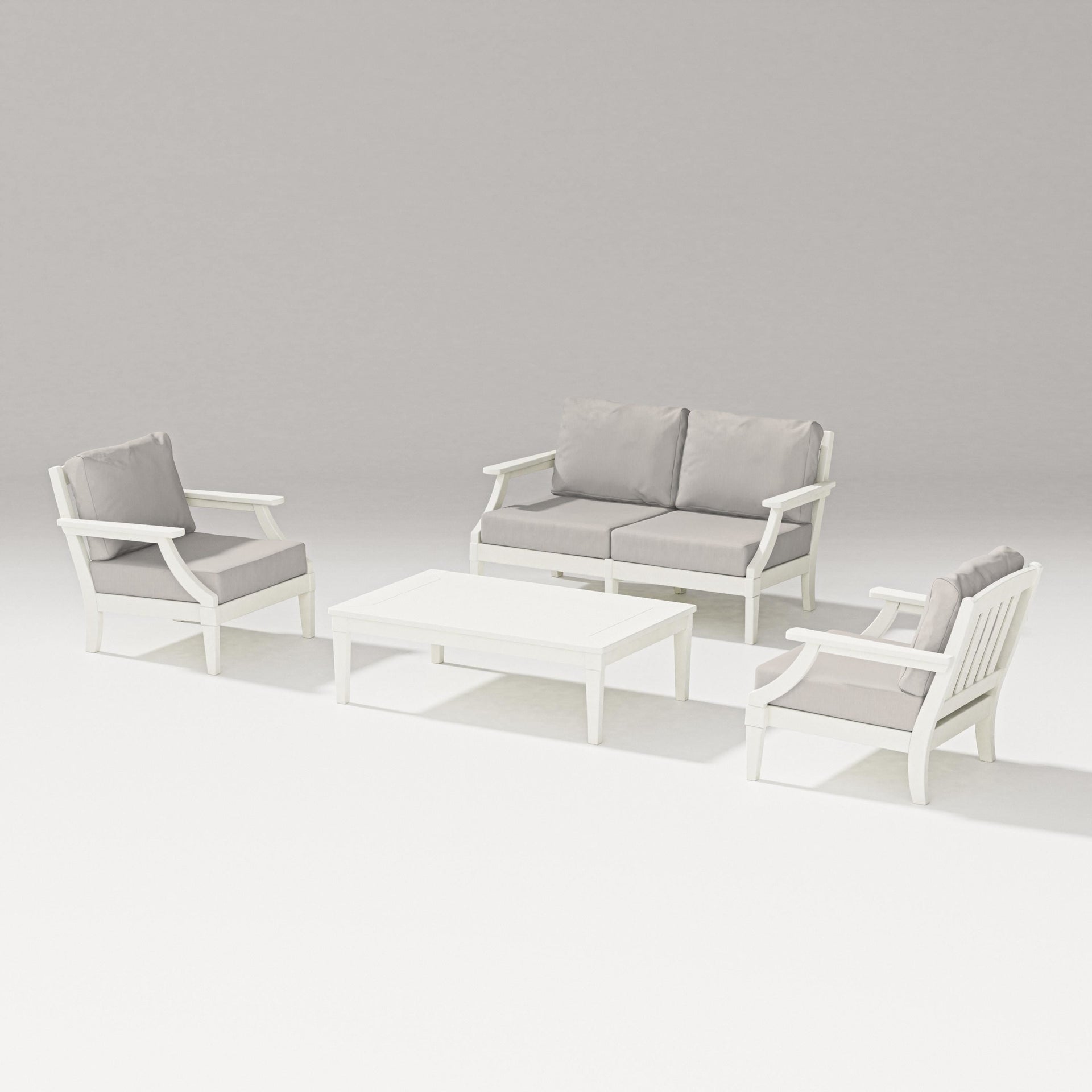 Estate Lounge 4-Piece Loveseat Set