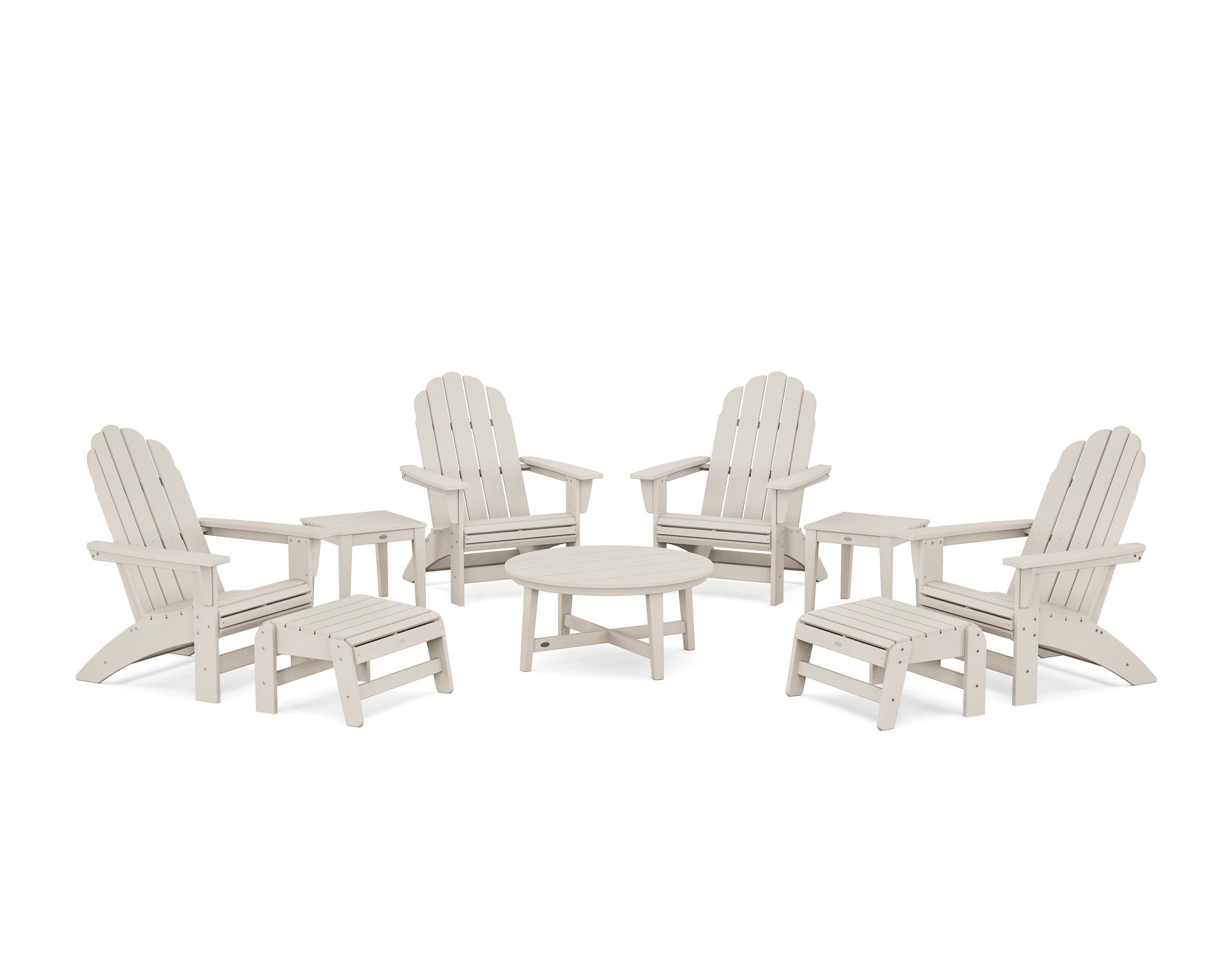Vineyard Grand Adirondack 9-Piece Conversation Set