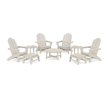 Vineyard Grand Adirondack 9-Piece Conversation Set