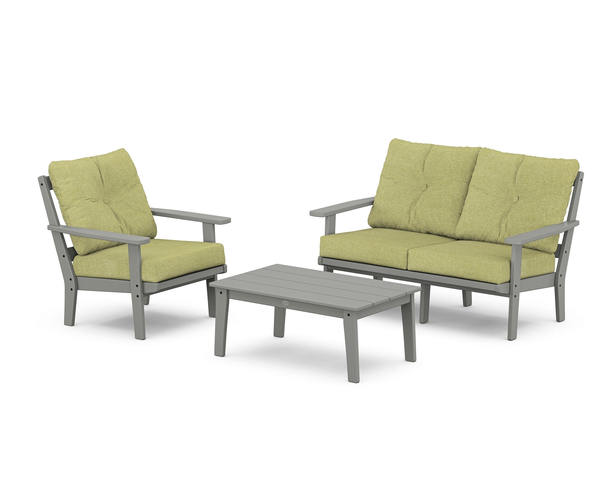 Prairie 3-Piece Deep Seating Set with Loveseat