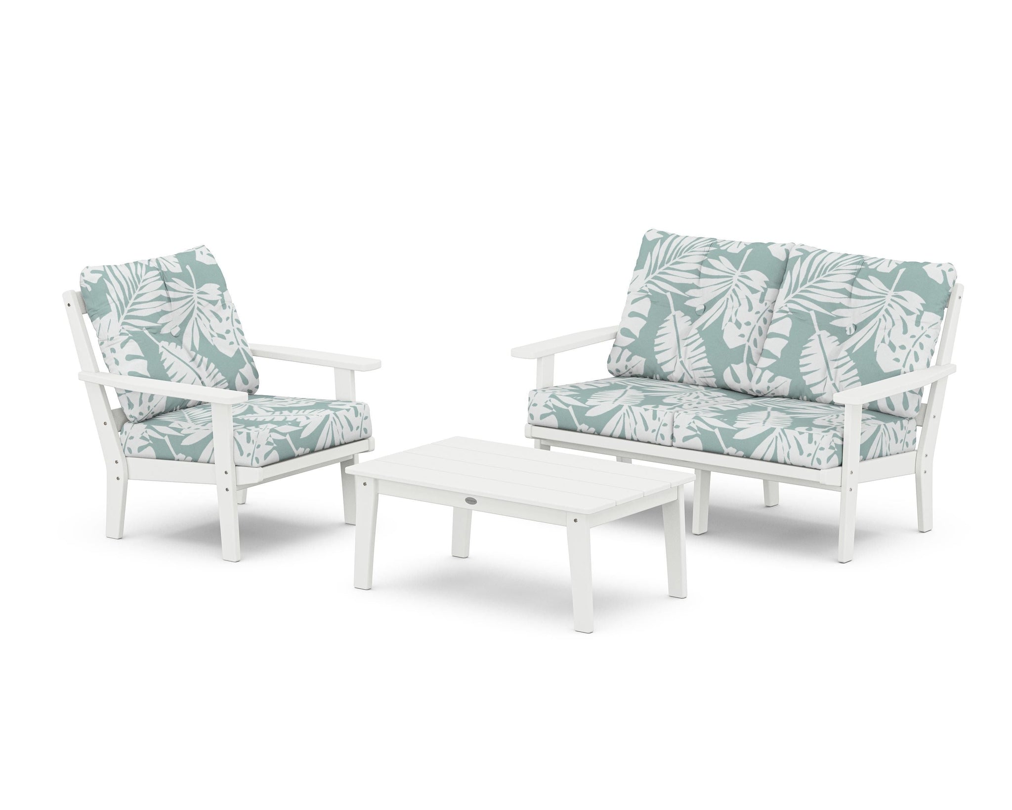 Prairie 3-Piece Deep Seating Set with Loveseat