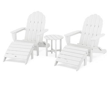 Classic Oversized Adirondack 5-Piece Casual Set