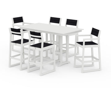 EDGE Sling 7-Piece Farmhouse Bar Set