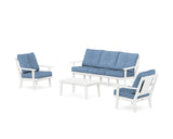 Prairie 4-Piece Deep Seating Set with Sofa