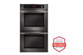 LG Black Stainless Steel Series 9.4 cu. ft Total Capacity Double Wall Oven