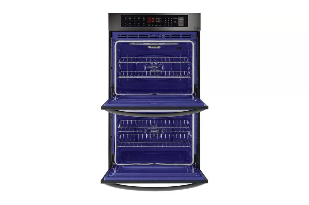 LG Black Stainless Steel Series 9.4 cu. ft Total Capacity Double Wall Oven