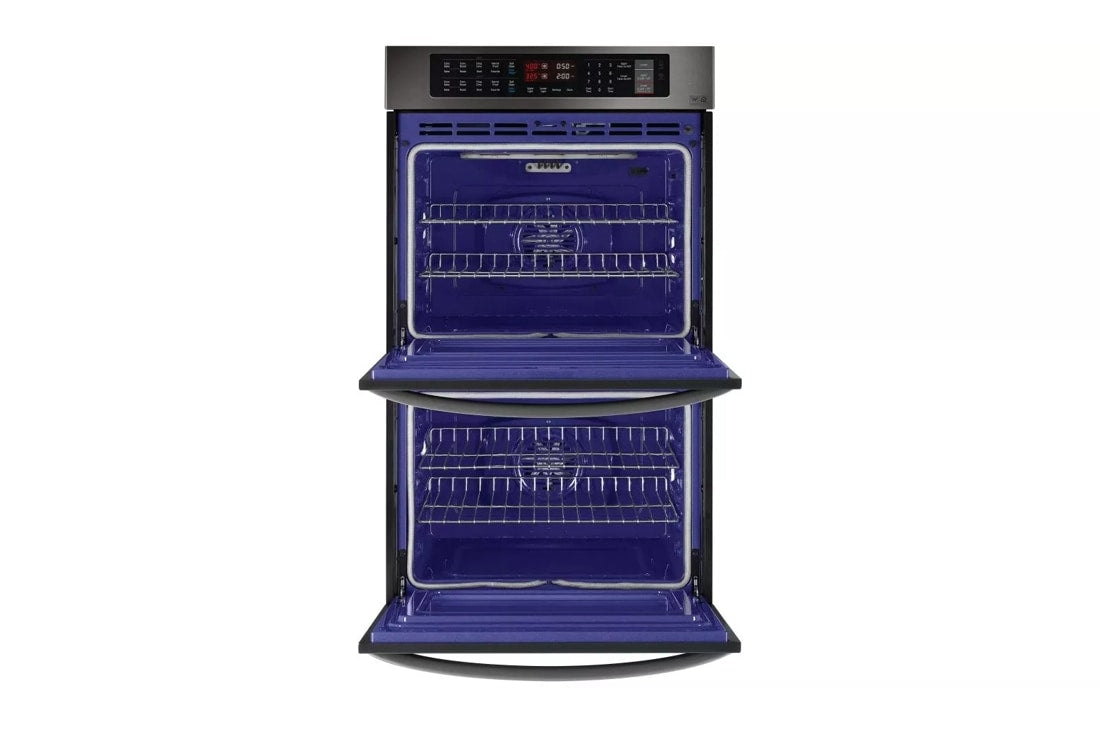 LG Black Stainless Steel Series 9.4 cu. ft Total Capacity Double Wall Oven