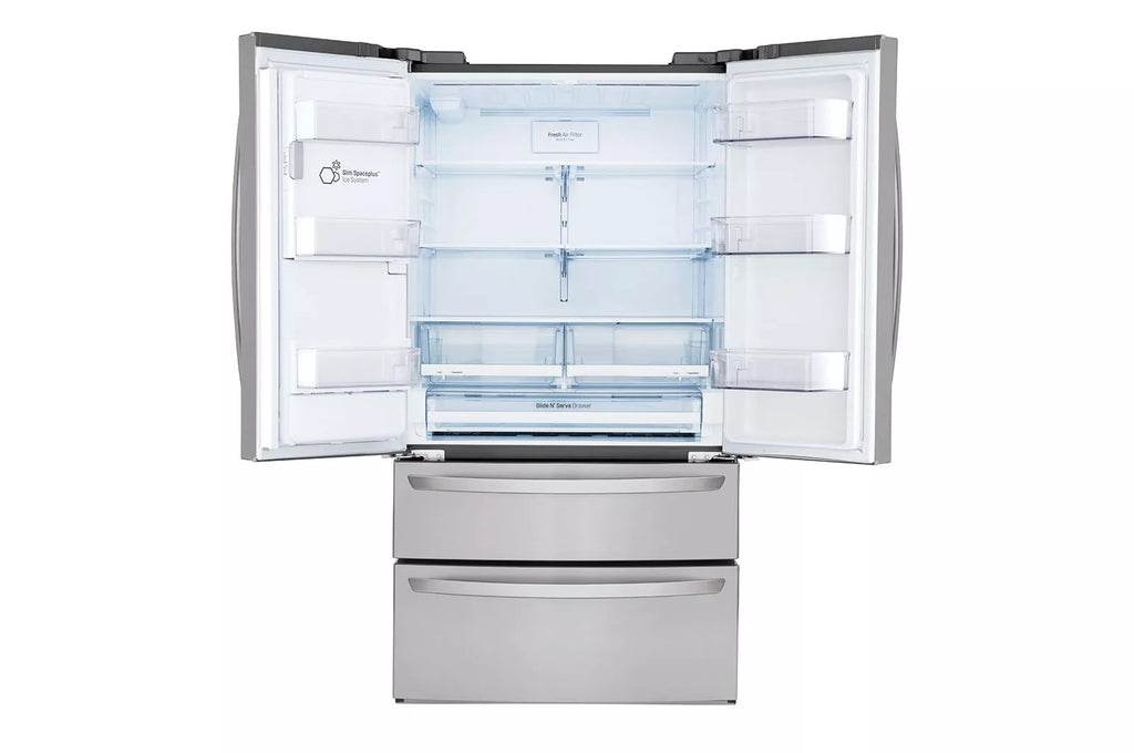 LG 36-inch Wide French Door Refrigerator - 28 cu. ft. - LMXS28626S