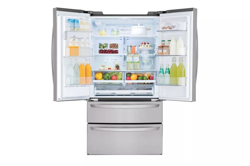 LG 36-inch Wide French Door Refrigerator - 28 cu. ft. - LMXS28626S