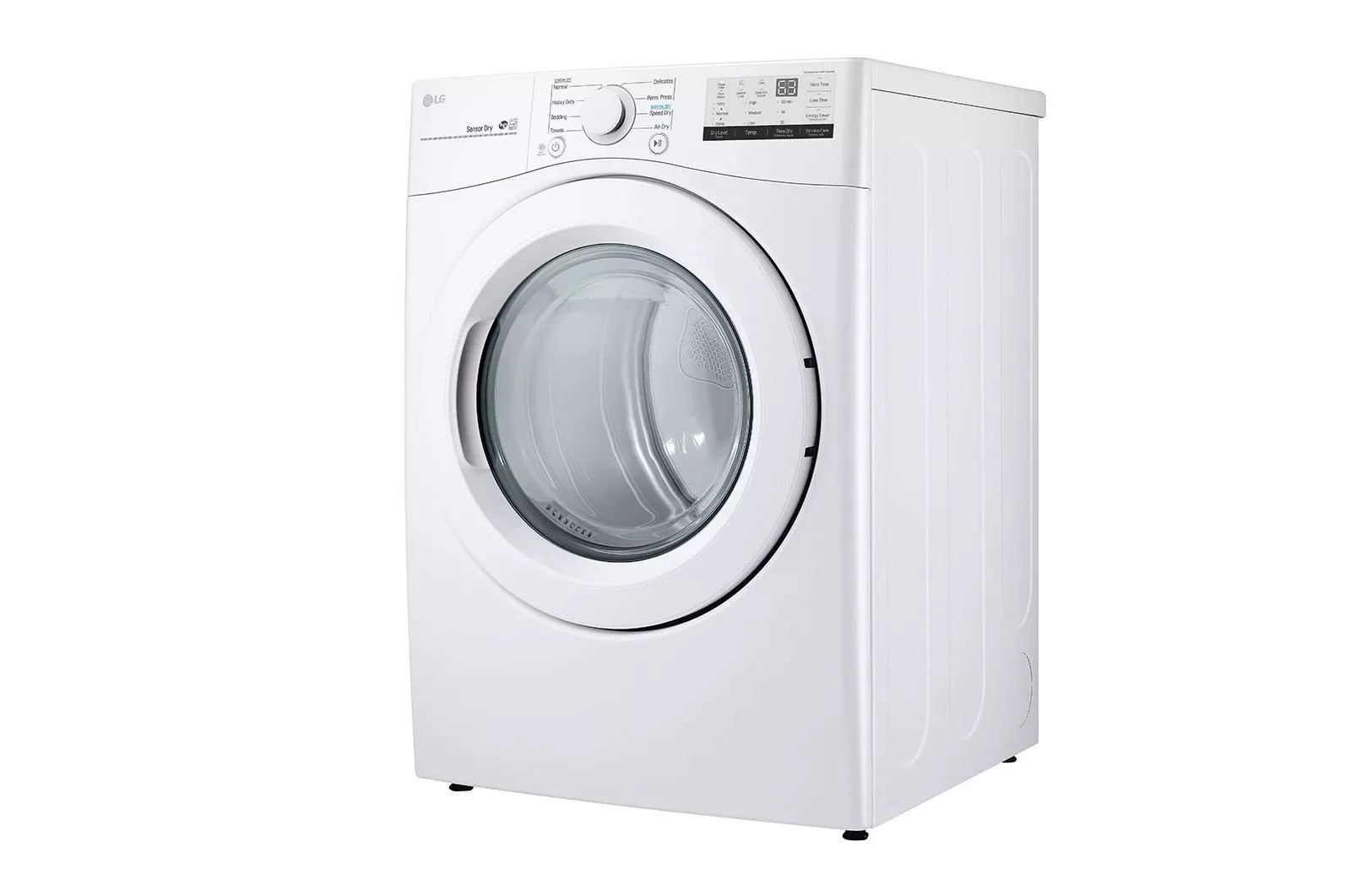 LG 7.4 cu. ft. Large Capacity Electric Dryer - White
