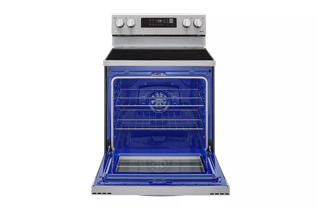 LG 6.3 cu. ft. Smart Wi-Fi Enabled Fan Convection Electric Range with Air Fry & EasyClean®