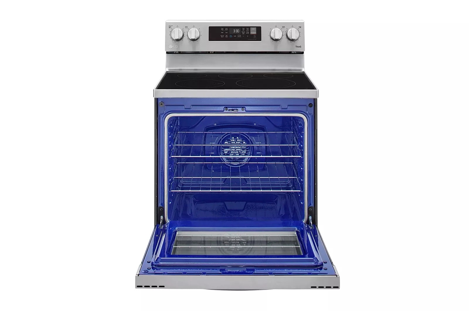 LG 6.3 cu. ft. Smart Wi-Fi Enabled Fan Convection Electric Range with Air Fry & EasyClean®