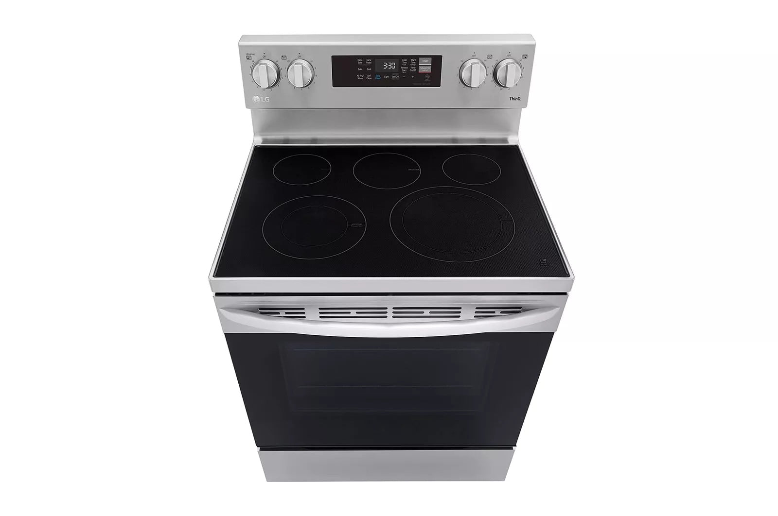 LG 6.3 cu. ft. Smart Wi-Fi Enabled Fan Convection Electric Range with Air Fry & EasyClean®