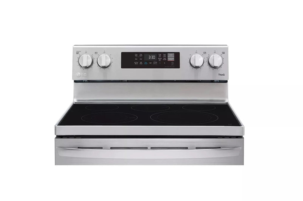 LG 6.3 cu. ft. Smart Wi-Fi Enabled Fan Convection Electric Range with Air Fry & EasyClean®