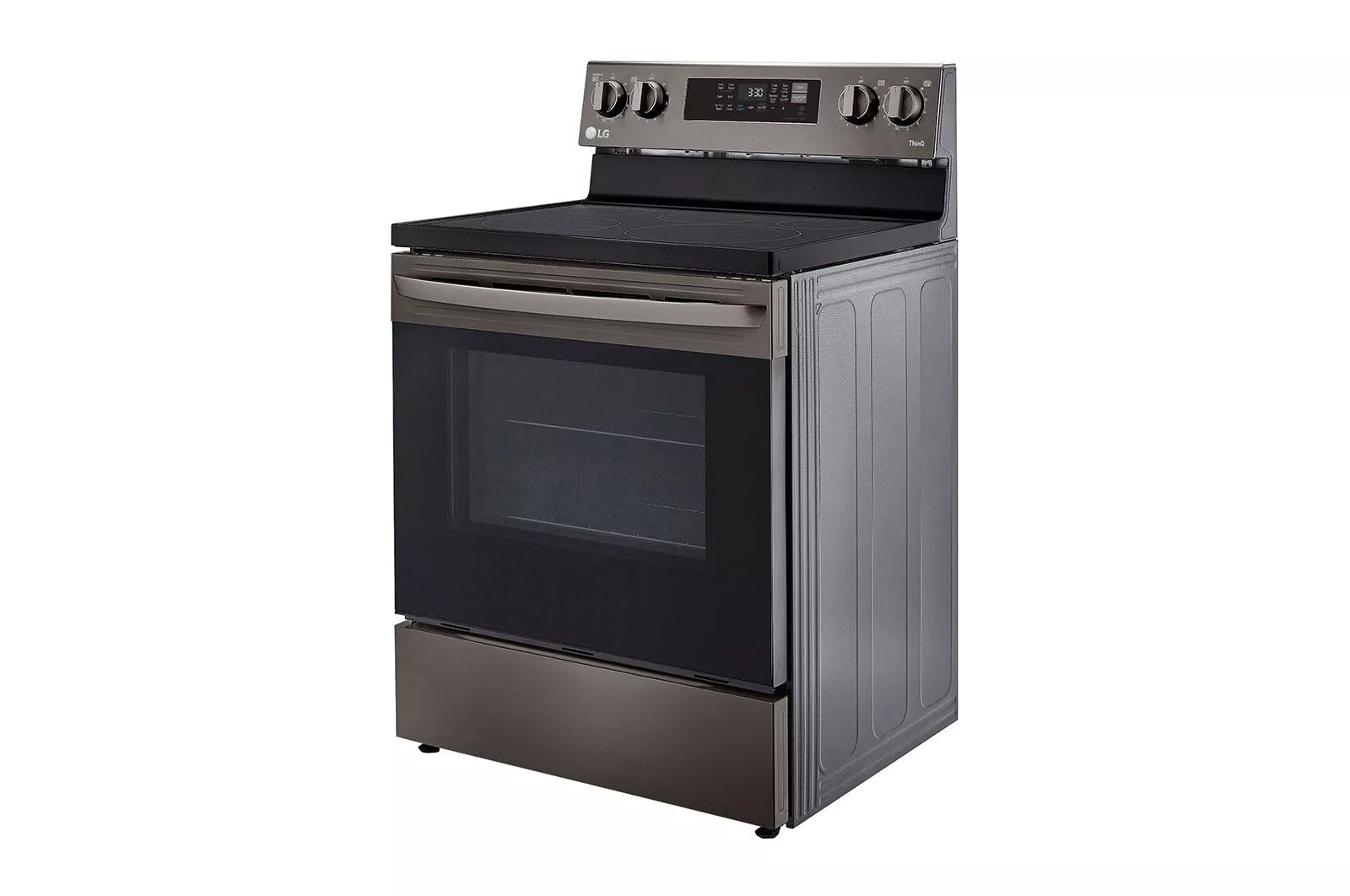 LG 6.3 cu. ft. Smart Wi-Fi Enabled Fan Convection Electric Range with Air Fry & EasyClean®